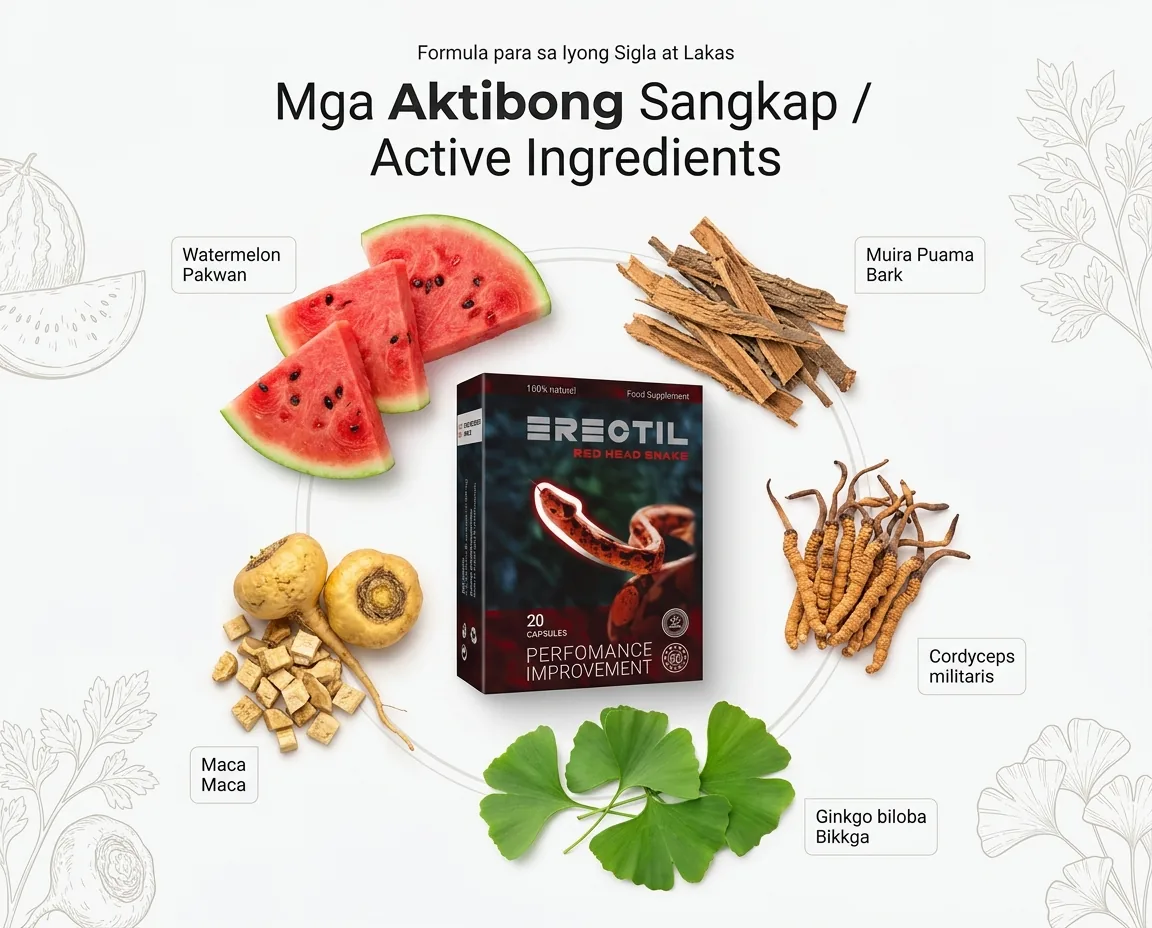Mga Sangkap ng Erectil
